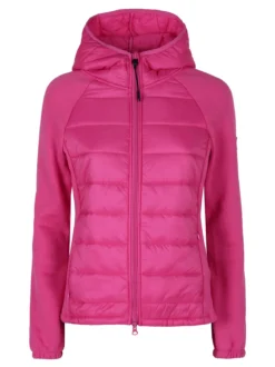 Lonsdale Giubbotto donna con cappuccio e maniche in felpa