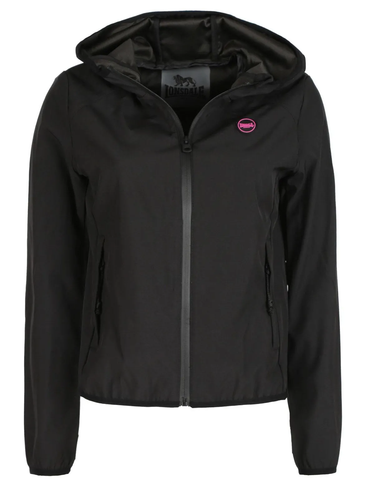 Lonsdale LODPE 215990 giubbino donna con zip e cappuccio