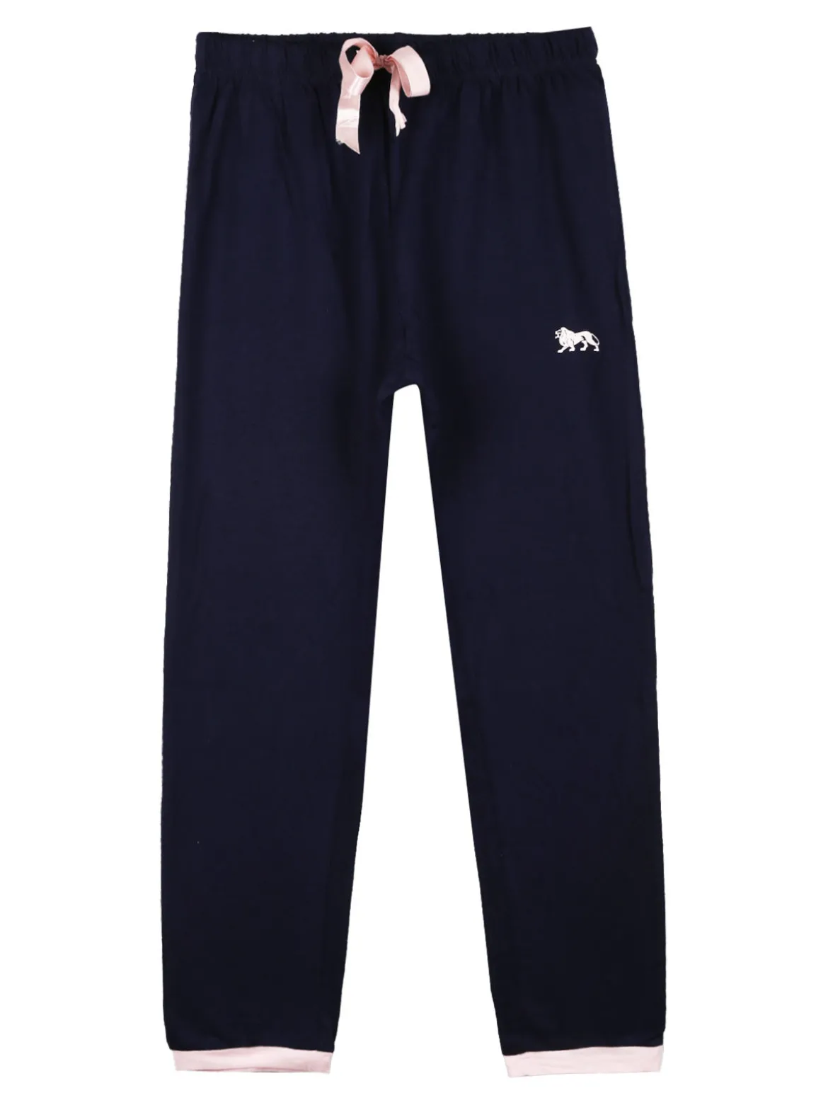 Lonsdale Pigiama lungo da bambina in cotone con stampe