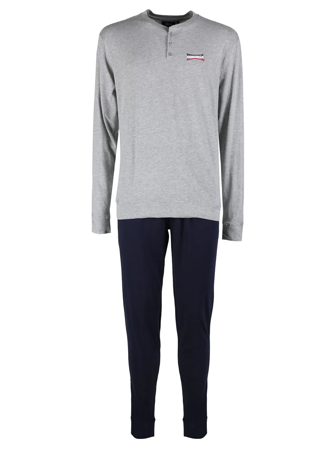 Lonsdale Pigiama lungo da uomo in cotone