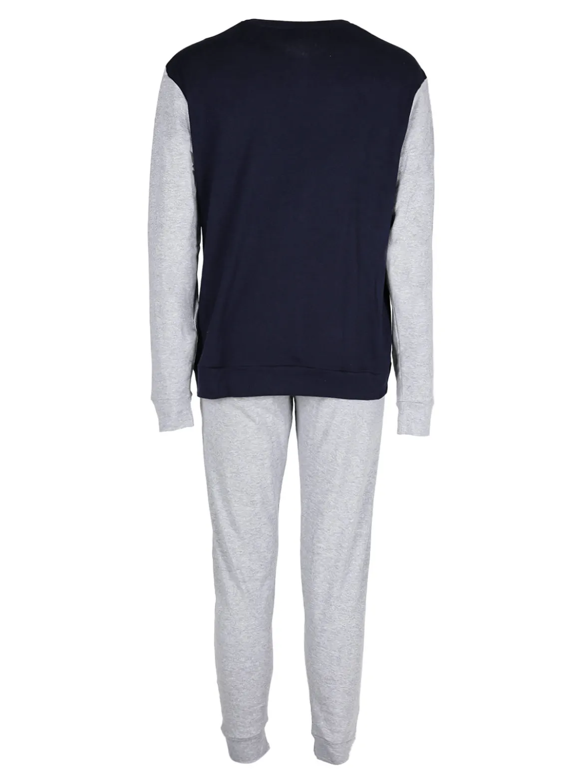 Lonsdale Pigiama lungo da uomo in cotone interlock