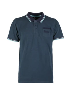 Lonsdale Polo da uomo a maniche corte con taschino