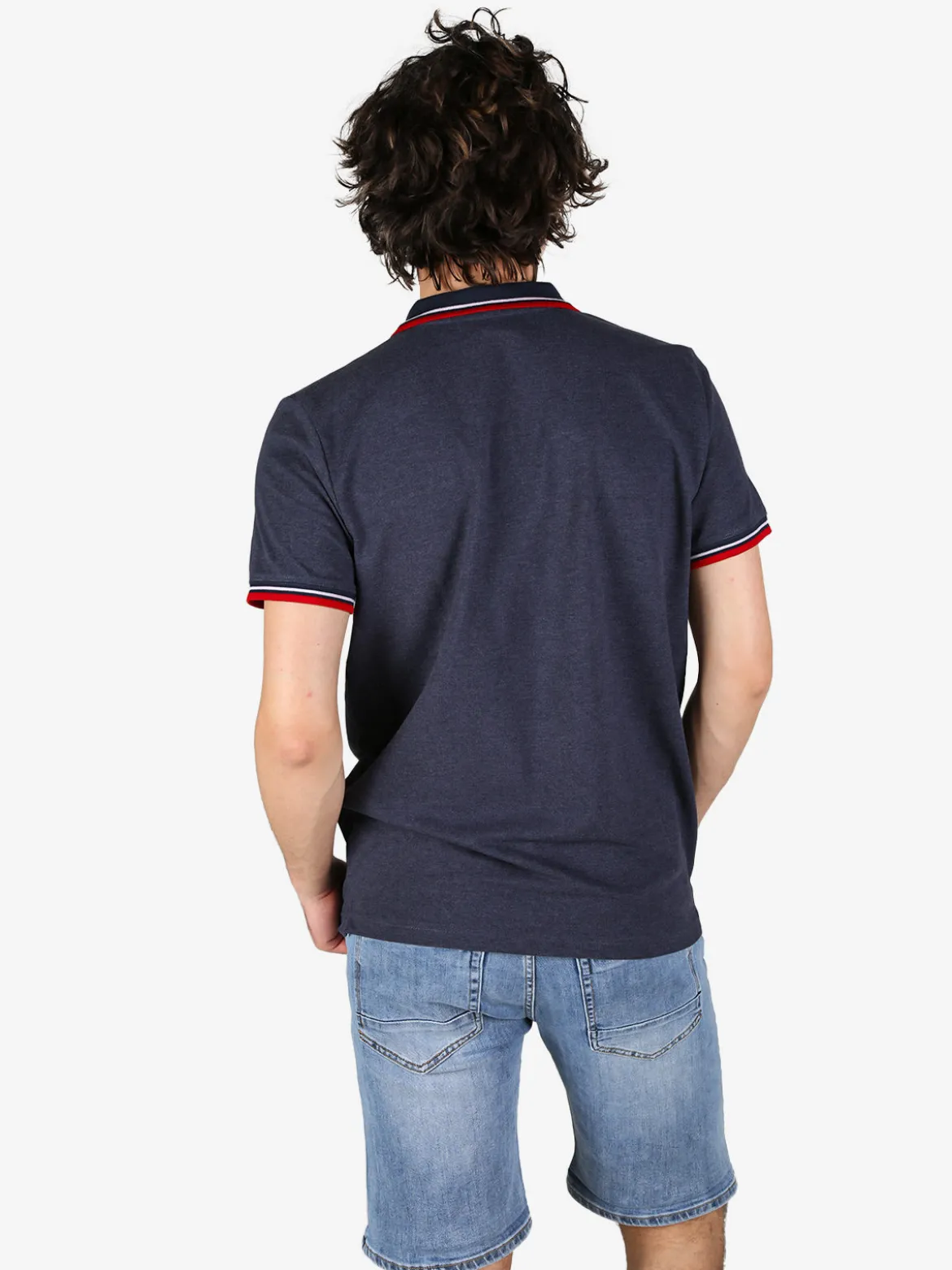 Lonsdale Polo da uomo a maniche corte con taschino