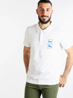Lonsdale Polo in cotone da uomo manica corta