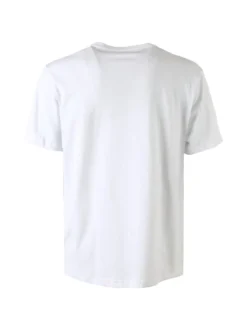 Lonsdale T-shirt da uomo in cotone con logo - bianco