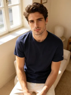 Lonsdale T-shirt intima da uomo girocollo in cotone