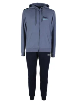Lonsdale Tuta da uomo 2 pezzi con cappuccio e zip