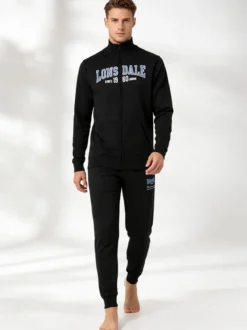 Lonsdale Tuta da uomo 2 pezzi con zip intera