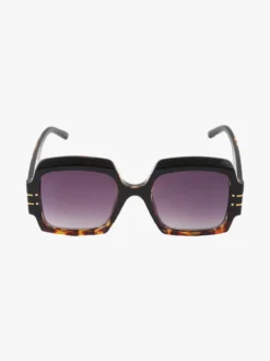 Looks Style Occhiali da sole quadrati da donna - moro