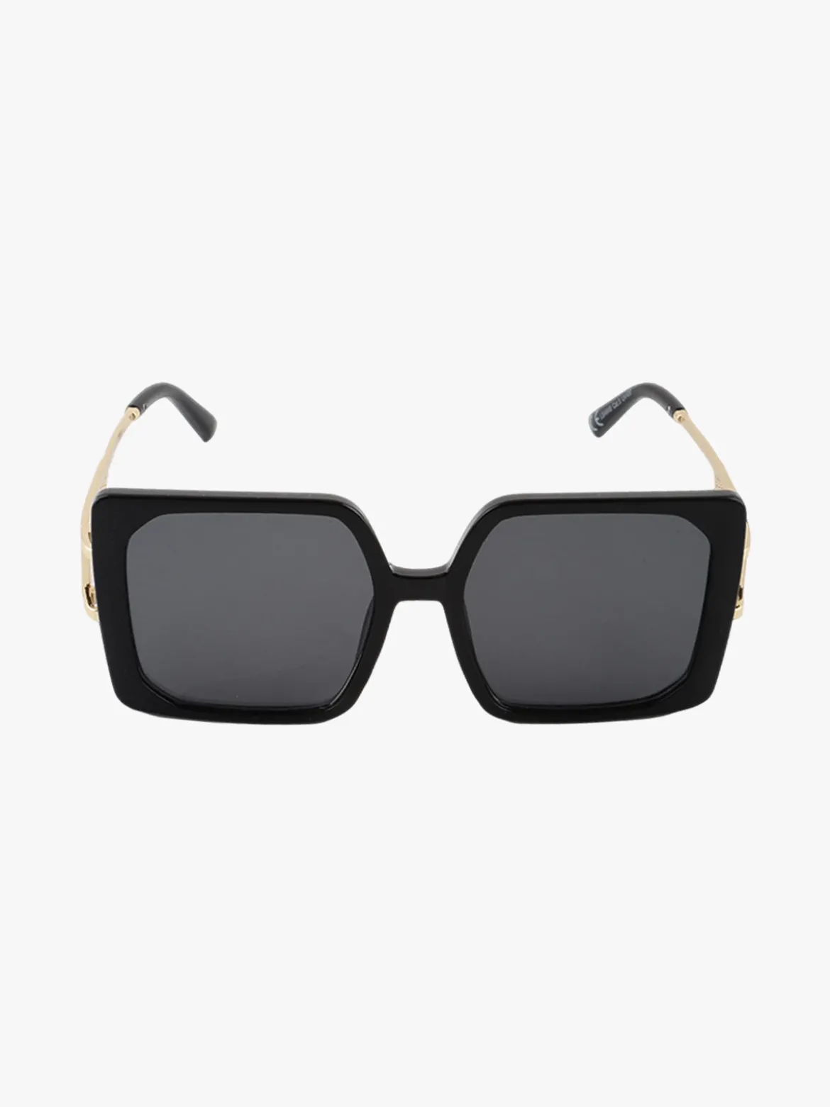Looks Style Occhiali da sole quadrati da donna - nero