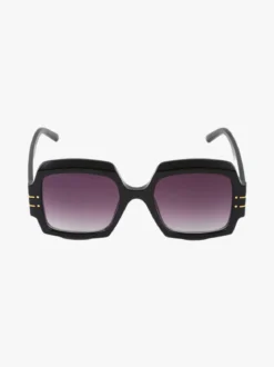 Looks Style Occhiali da sole quadrati da donna - nero