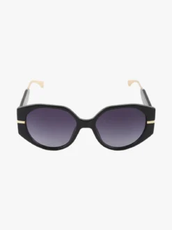 Looks Style Occhiali da sole squadrati da donna - nero