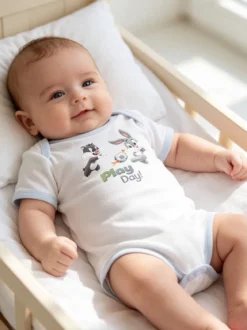 Looney Tunes Body manica corta neonato