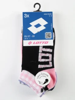 Lotto Calze corte da bambina. Confezione da 3 paia