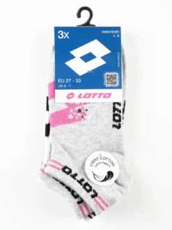 Lotto Calze salvapiede da bambina. Confezione da 3 paia