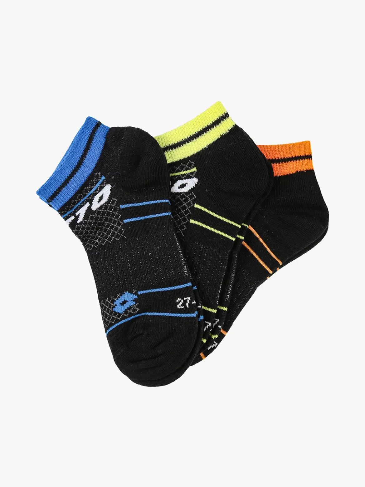 Lotto 3 paia di calze corte da bambino