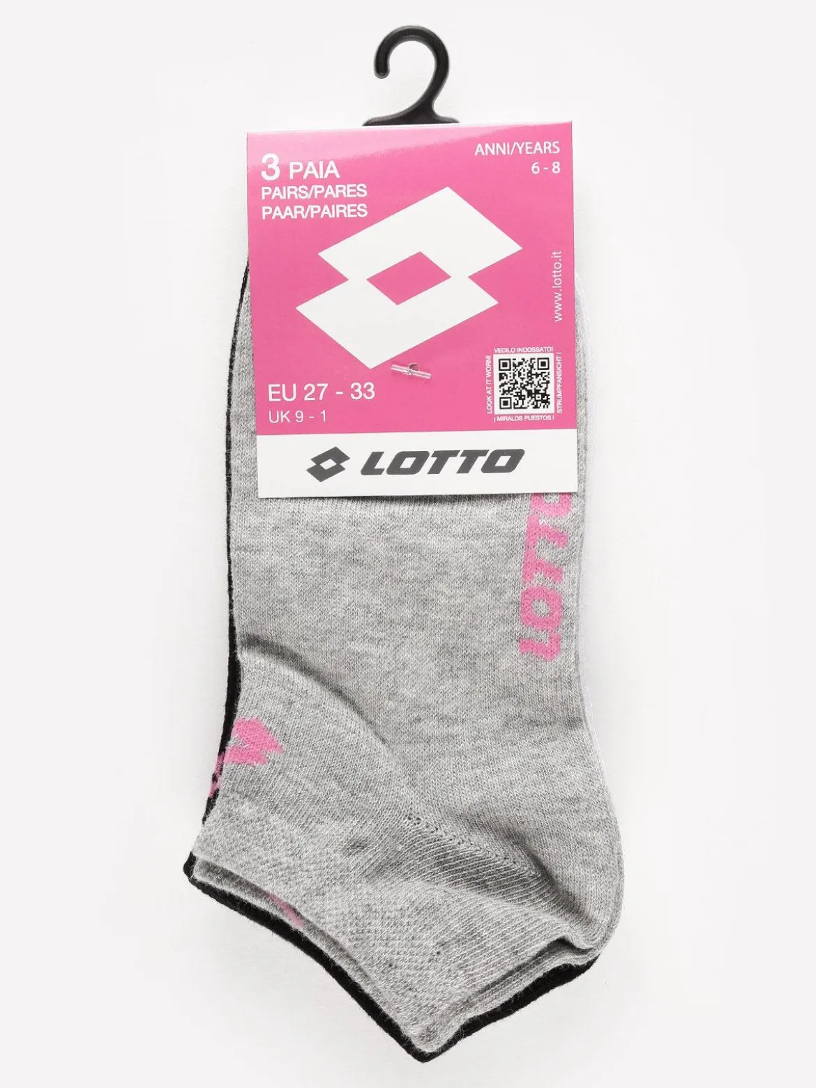 Lotto Salvapiede bimba 3 paia