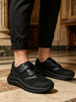Lotto SPEEDRIDE 801 Sneakers sportive da uomo con strappi - nero
