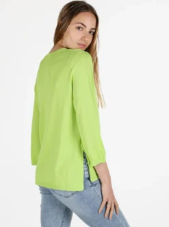 Louise Doro Pullover donna con maniche a tre quarti