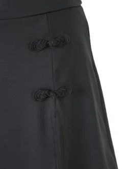 Lovery Gonna pantalone da donna con ricami - nero