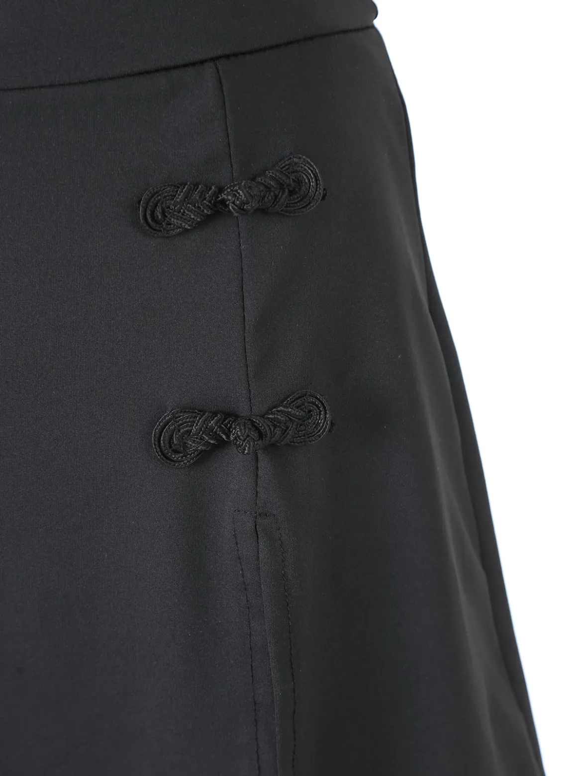 Lovery Gonna pantalone da donna con ricami - nero
