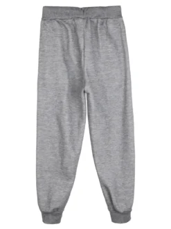 Luca Kids Pantaloni tuta da bambino con interno felpato - grigio