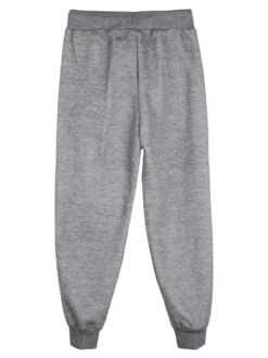 Luca Kids Pantaloni tuta da bambino con interno felpato - grigio