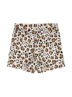 Luisa Chic Completo corto da bambina con t-shirt e shorts maculati