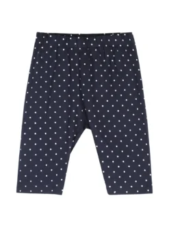 Luisa Chic Completo corto da neonata con t-shirt e leggings a pois