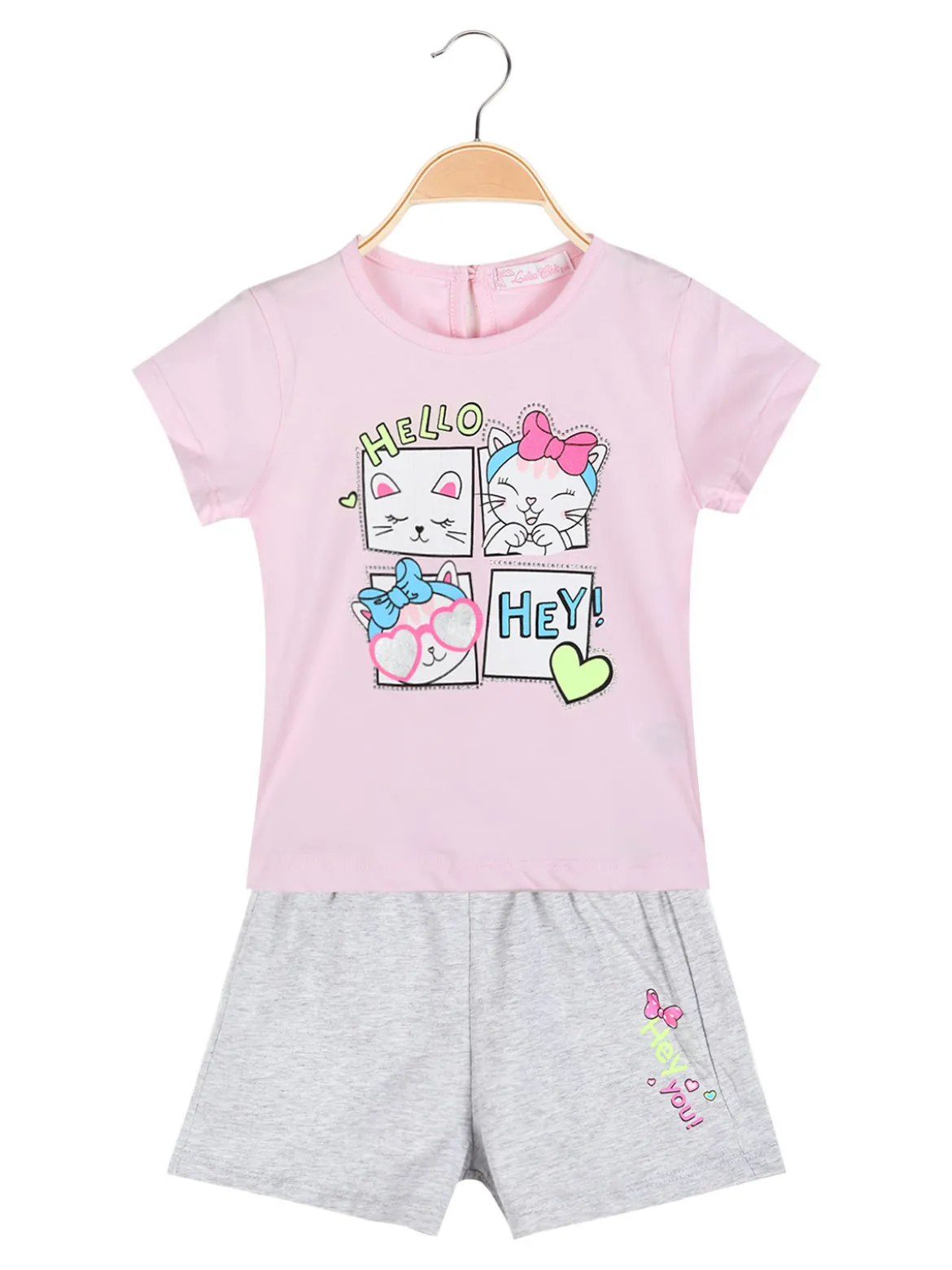 Luisa Chic Completo corto da neonata 2 pezzi