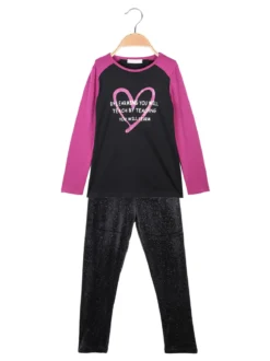 Luisa Chic Completo 2 pezzi da bambina con leggings