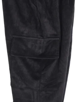 Luisa Chic Pantaloni da bambina in velluto con tasconi laterali