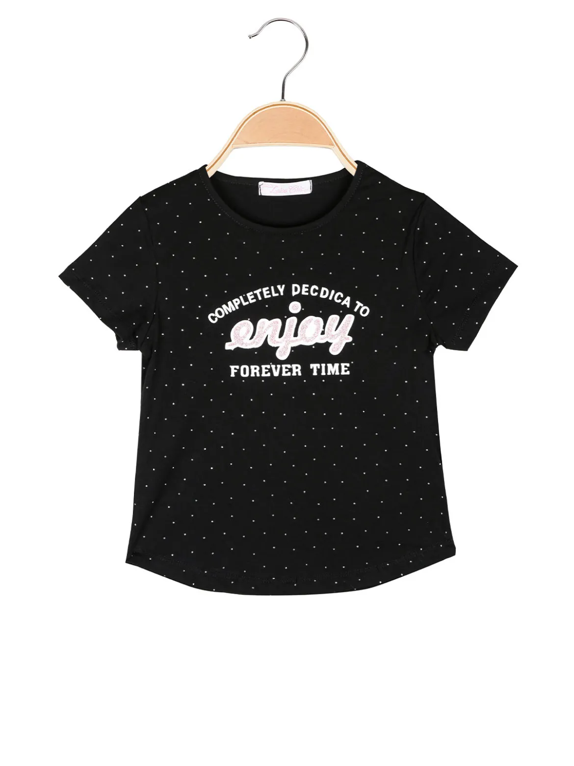 Luisa Chic T-shirt da bambina con strass