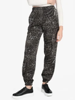 Lumina Pantaloni animalier da donna modello jogger