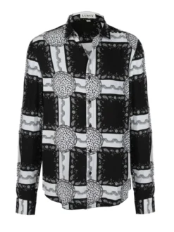 Lurvy Camicia uomo a fantasia