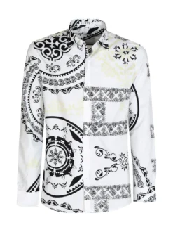 Lurvy Camicia uomo con stampe