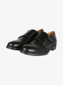 Made In Italy Mocassini in pelle uomo con fibbie