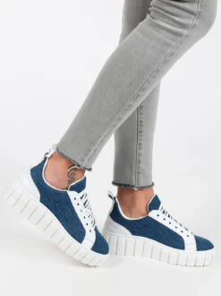 Made In Italy Stella Sneakers donna con platform