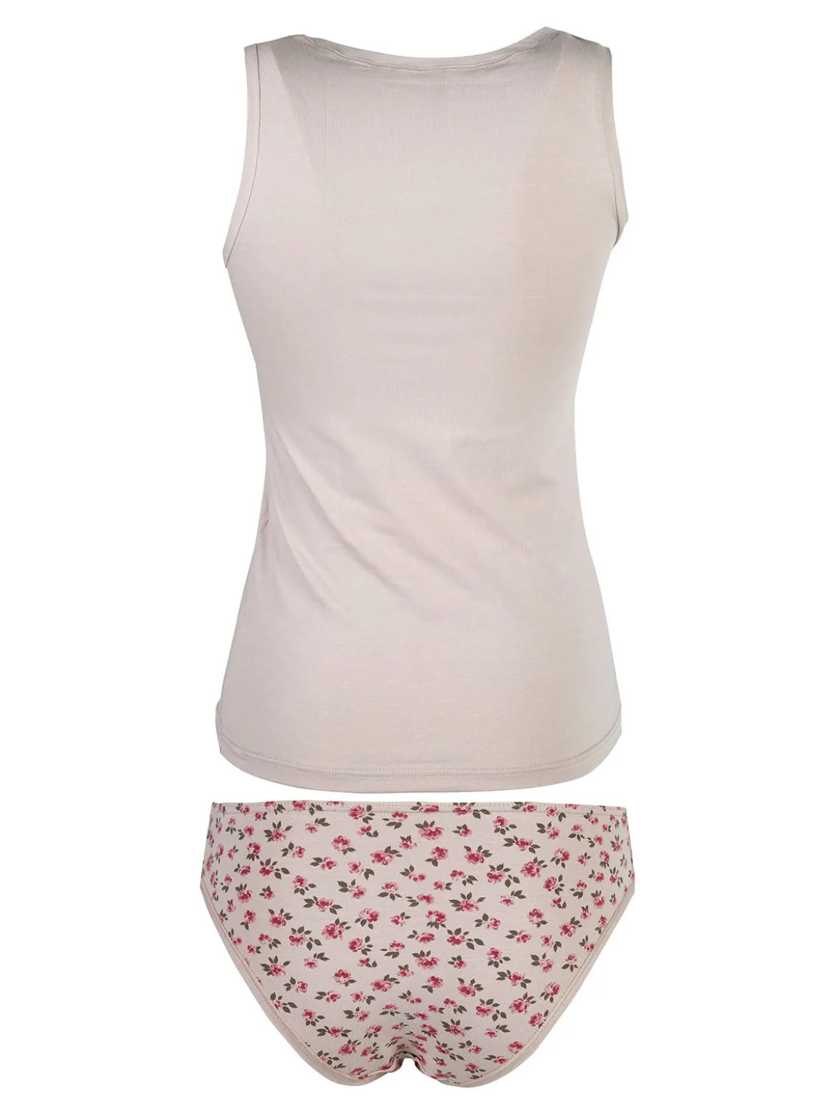 Magic Dream Coordinato donna intimo con top e slip - cipria