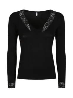 Magic Dream Maglia intima donna manica lunga con pizzo