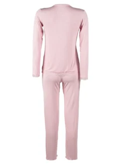 Magic Dream Pigiama lungo da donna girocollo con pizzo