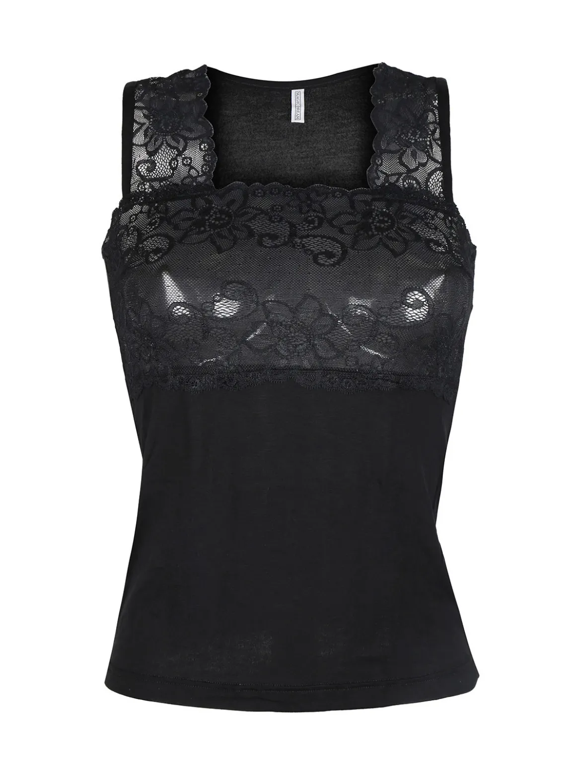 Magic Dream Top donna intimo in bamboo con pizzo