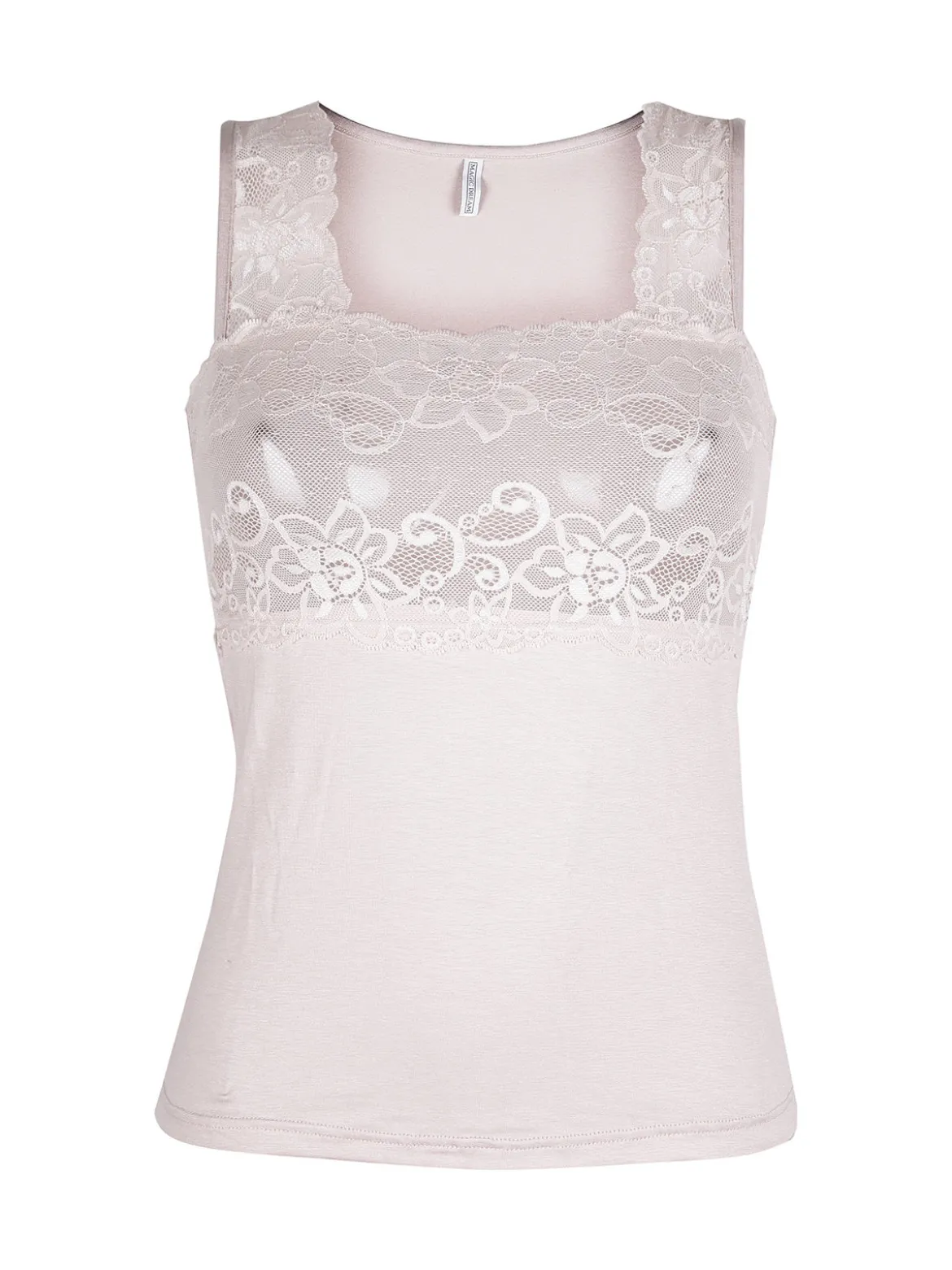 Magic Dream Top donna intimo in bamboo con pizzo