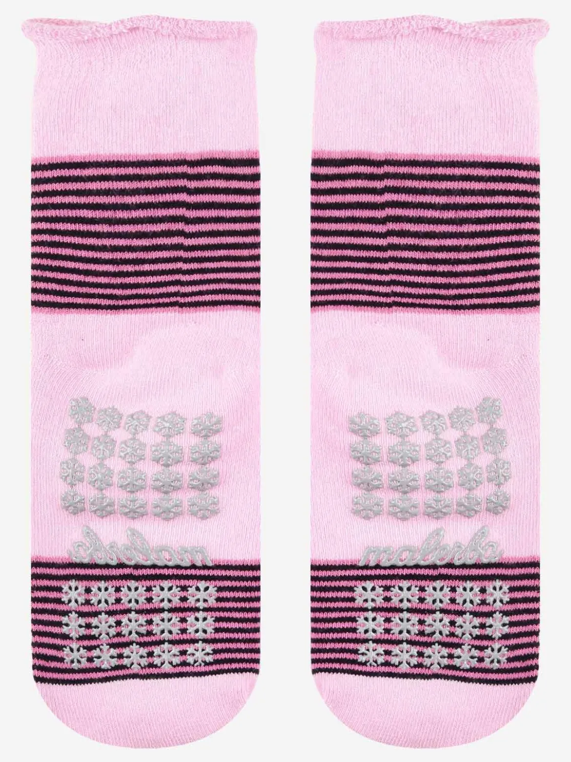Malerba Calze antiscivolo bambina in caldo cotone con stampe