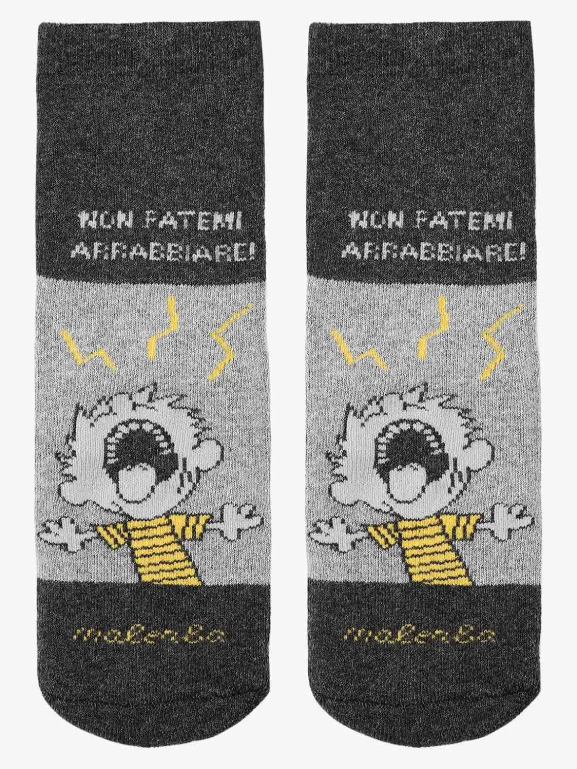 Malerba Calze antiscivolo bambino in caldo cotone con stampe