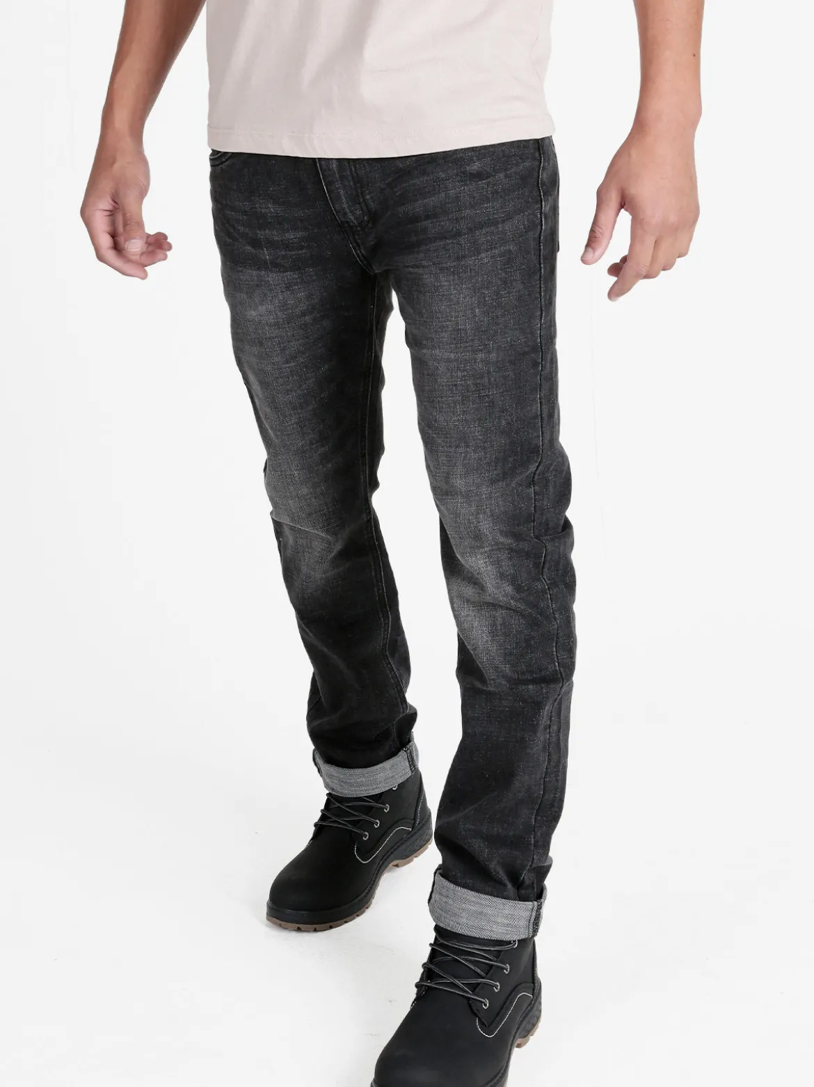 M.Angel Jeans nero da uomo