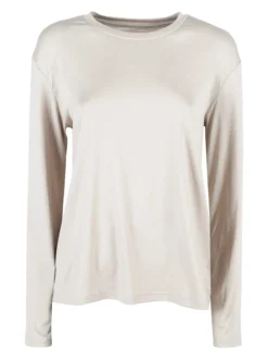 Manosque T-shirt donna a maniche lunghe - sabbia