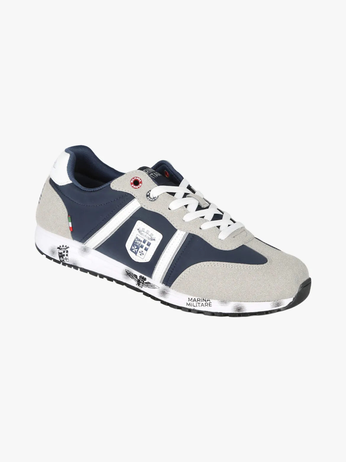 Marina Militare Sneakers da uomo stringate - grigio