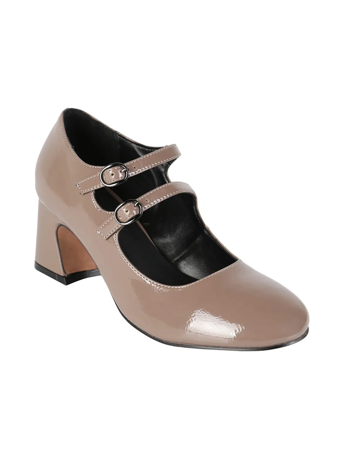 Martin Pescatore Scarpe donna Mary Jane con tacco e punta arrotondata