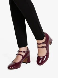 Martin Pescatore Scarpe donna Mary Jane con tacco e punta arrotondata